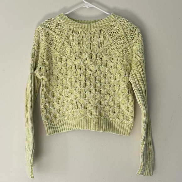 🍂5/30$!! Cable Knit Crop Sweater - Picture 1 of 7